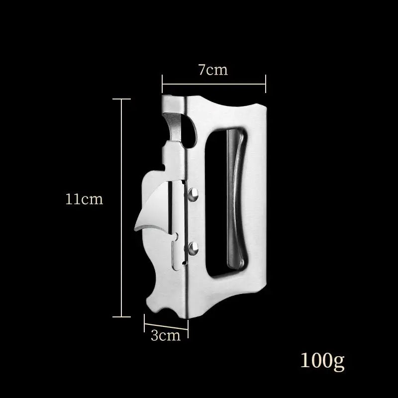 New Stainless Steel Portable Bottle Jar Opener Kitchen Gadget Portable Can Opener For Emergency Bottle Opener Party