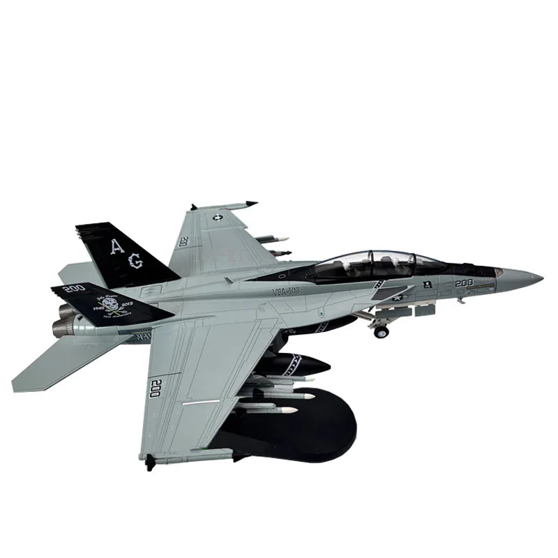 1:72 Scale US Army F/A-18F F-18 F18 Super Hornet Fighter Finished Metal Model Military Plane Airplane Collection Gift