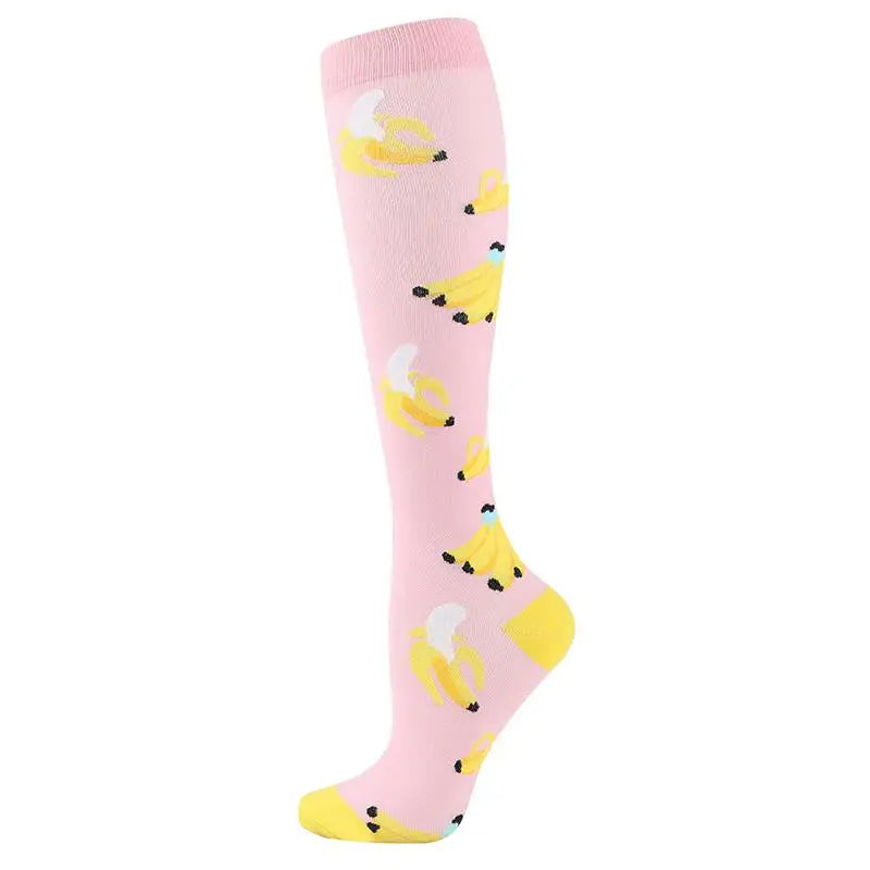 Compression Socks for Men and Women Medical Althetic Diabetes Varicose Veins Sports Socks for Running Cycling Travel Flight