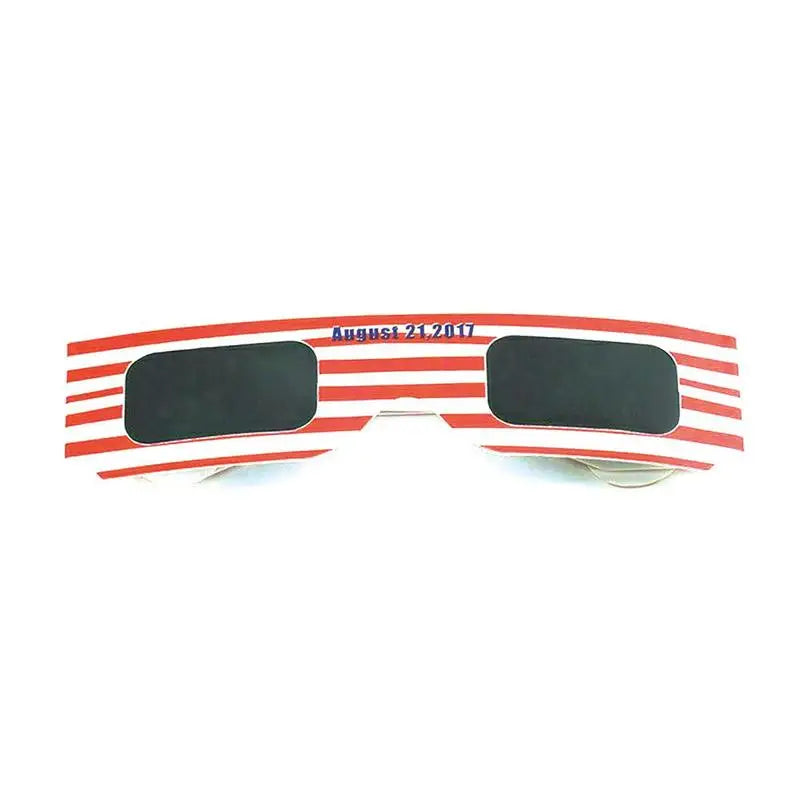 Wholesale 1/3/5/10/100Pcs Paper Solar Eclipse Glasses Safe For Direct Sun Viewing Observe Total Eclipses Partial Eclipse