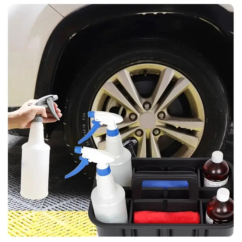 8 Compartment Portable Storage Box Auto Repair Shop Storage Box Portable Tool Storage Box Portable Handheld Tool Box