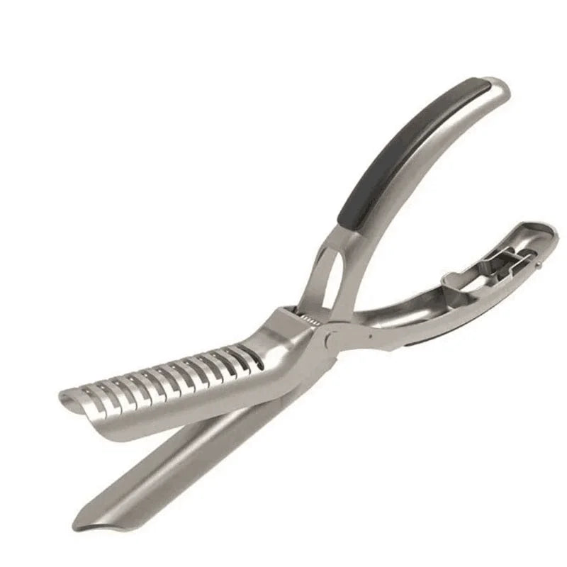 Pro Rib Membrane Remover Tool Stainless Steel Trimming with Curved Blade&Ergonomic Handle Dishwasher Safe for Easy BBQ Grilling