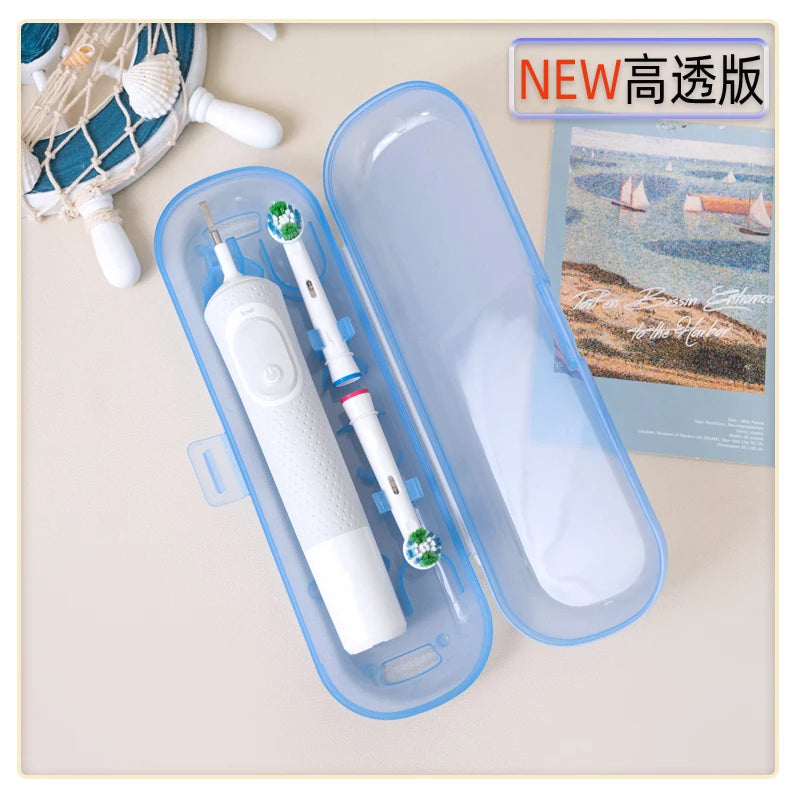 Universal Electric Toothbrush Travel Case - Secure & Lightweight, Perfect for On-the-Go Convenience - Universal Compatibility