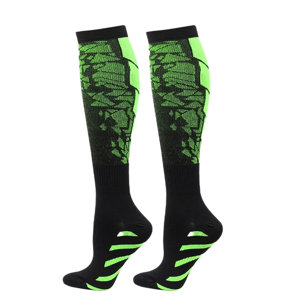 Compression Socks Varicose Veins Socks Pregnancy Anti Fatigue Blood Circulation Socks Gym Outdoor Cycling Football Fitness Socks
