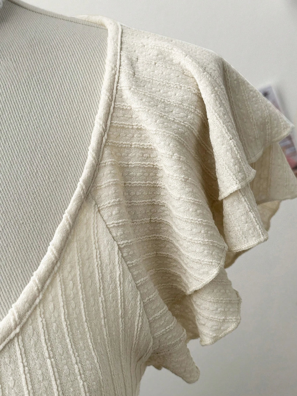 New women's fashion low-neck lace-sleeve bow-tie decoration plus-size women's T-shirt