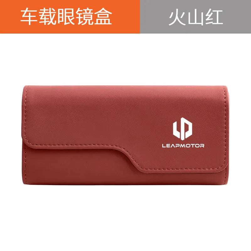 Fit For Leapmotor C11 C10 C16 T03 B10 Car Glasses Box Vehicle Sunglasses Clip Storage Box