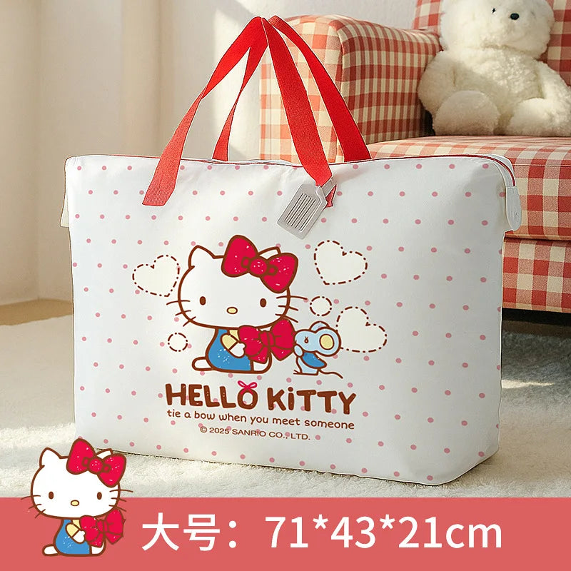 Children's Quilt Bag Cartoon Large Capacity Travel, New Season, New Moving, Clothing Storage, Sorting, Organizing, Packaging Bag