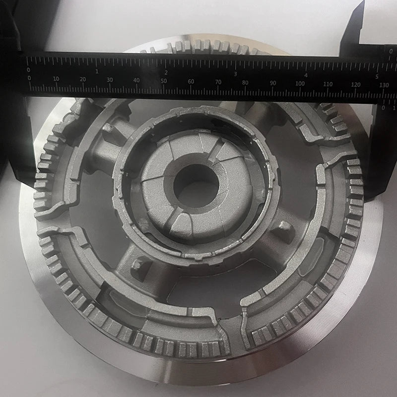 High temperature resistant AL base without caps heat resist aluminum parts seat burner for 55/75/100/130/135mm cap
