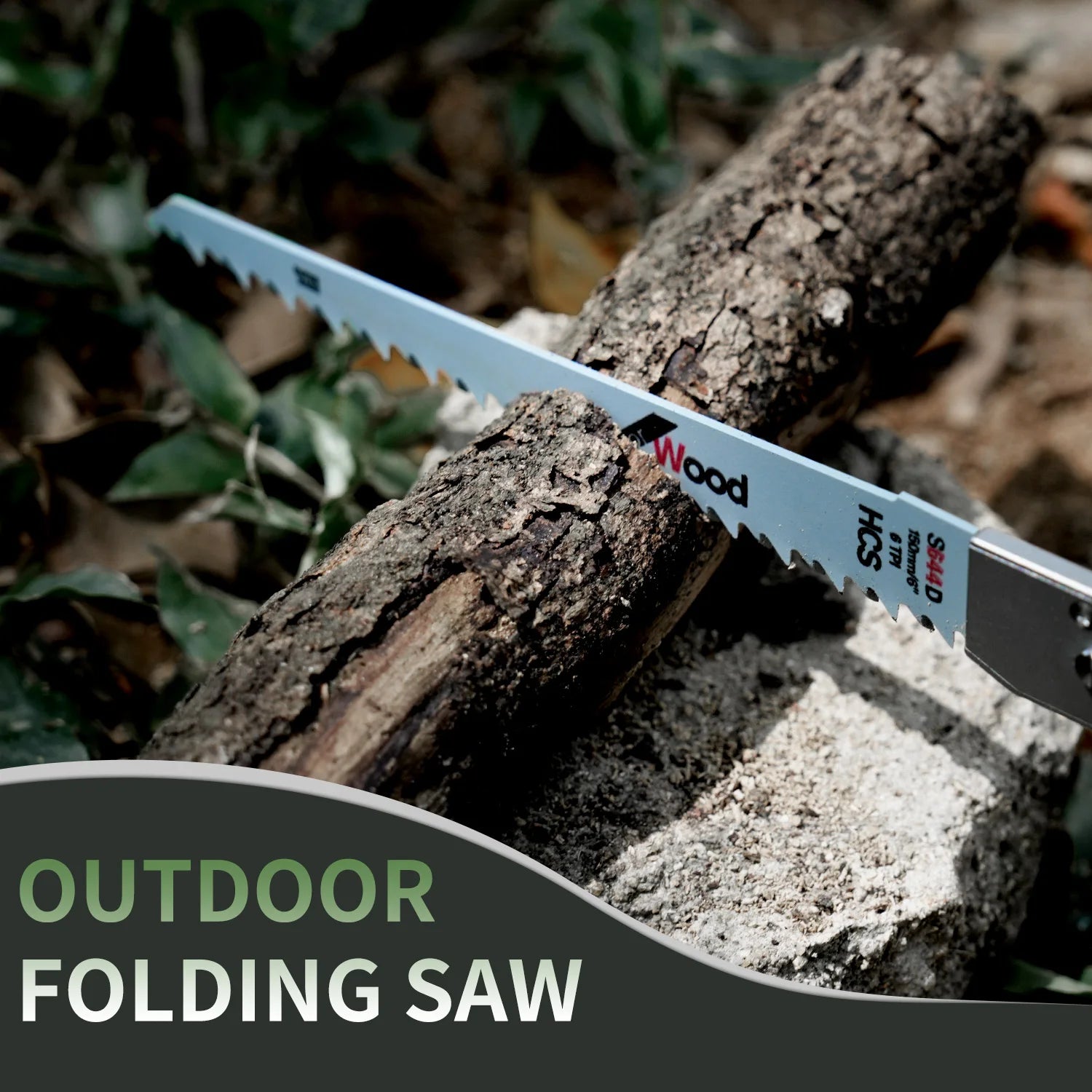 Folding Hand Saw Titanium Handle Carbon Steel Blade Multifunctional Outdoor Camping Saw Logging Saw For Garden Pruner Tools Tree