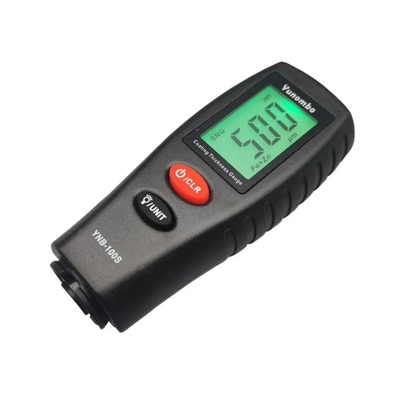 Digital Mini Coating Thickness Gauge Car Paint Thickness Meter Paint Thickness Tester Thickness Gauge with Backlight YNB-100S