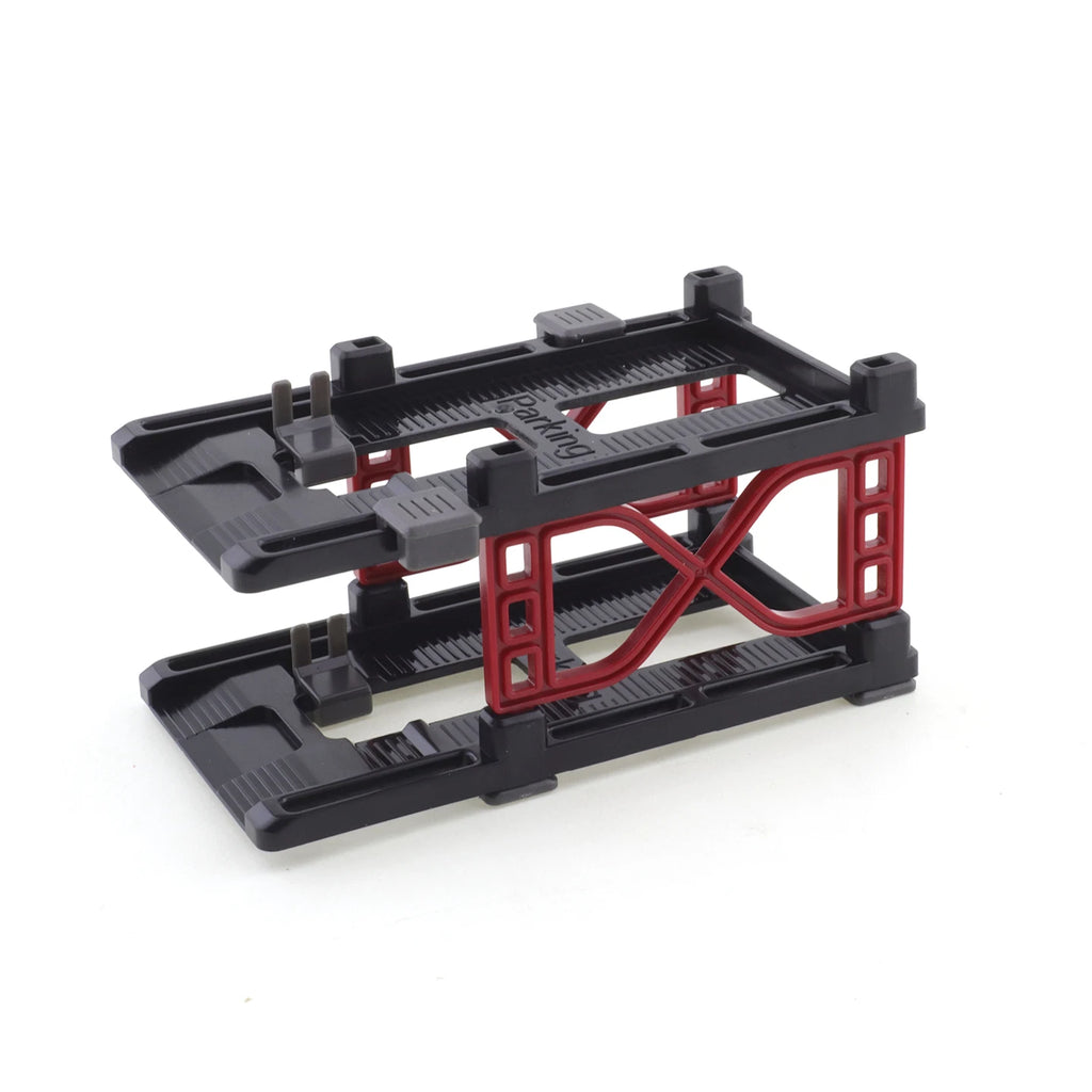 HJMX 1:64 Three-dimensional Assembly Parking Stand 12-layer Assembly Simple Parking Garage Building Model