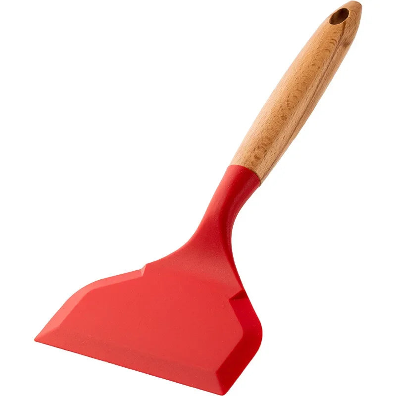 Silicone Spatula Tool Non-stick Shovel Kitchen Utensils Tamagoyaki Turner Omelets Pan Non Stick Turners Food Home Cooking