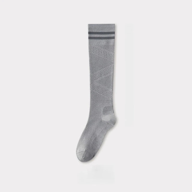 1/3 Pairs Women Summer Thin Mesh Knee High Compression Socks Anti-Odor Athletic Socks Tennis Running Yoga Sports Socks Stockings