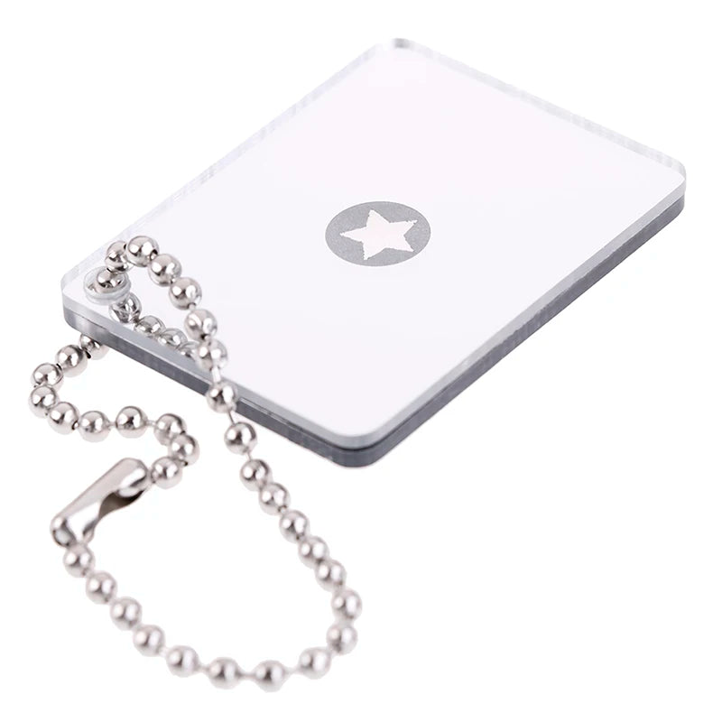 1pc Portable Emergency Floating Signal Mirror Suvival EDC reflective Mirror