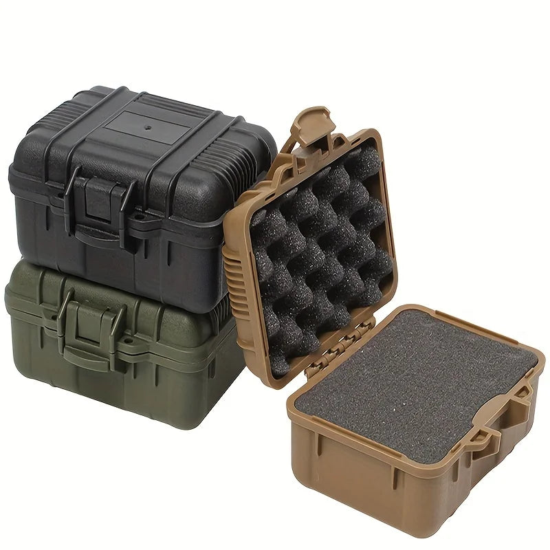 Plastic Sealed Dustproof Toolbox Outdoor Portable Equipment Box Shockproof Instrument Box Safety Protection Small Toolbox