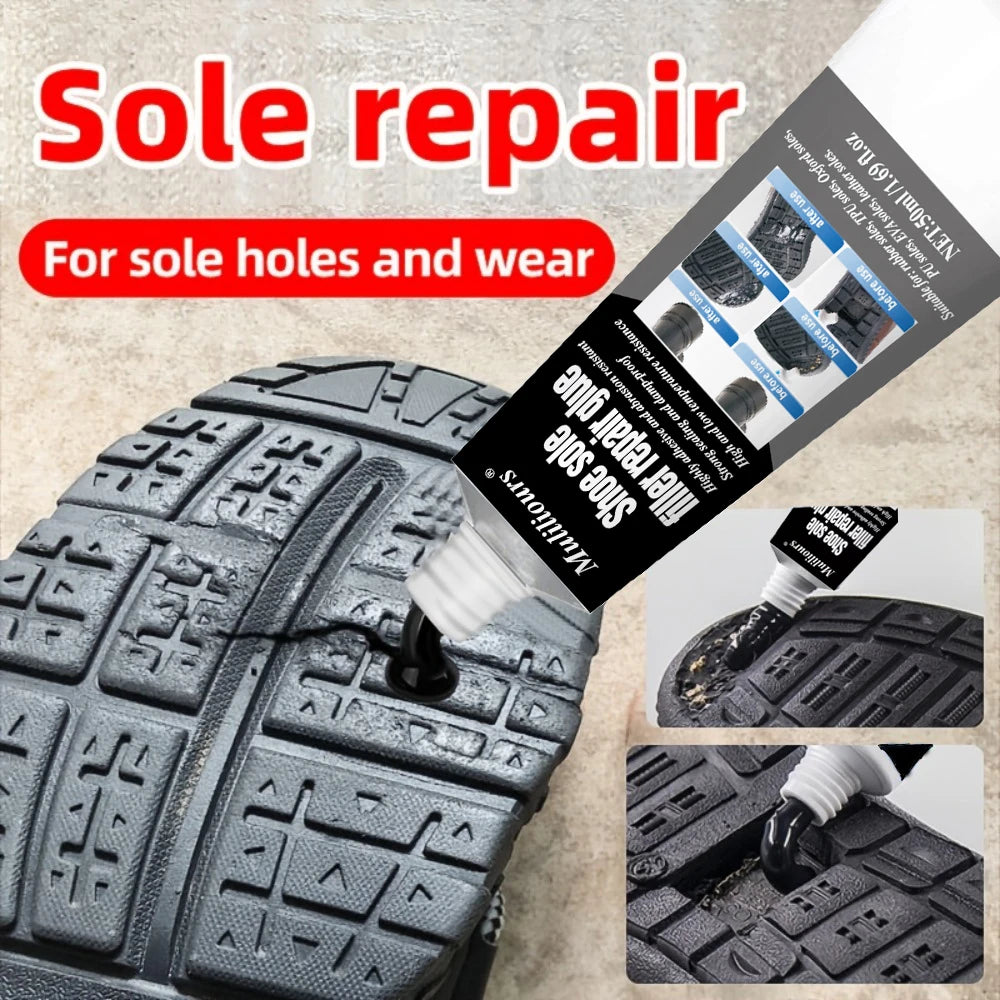 50ml Strong Shoe-Repairing Adhesive Professional Waterproof Shoe Factory Special Leather Shoe Repair Glue Household Repair