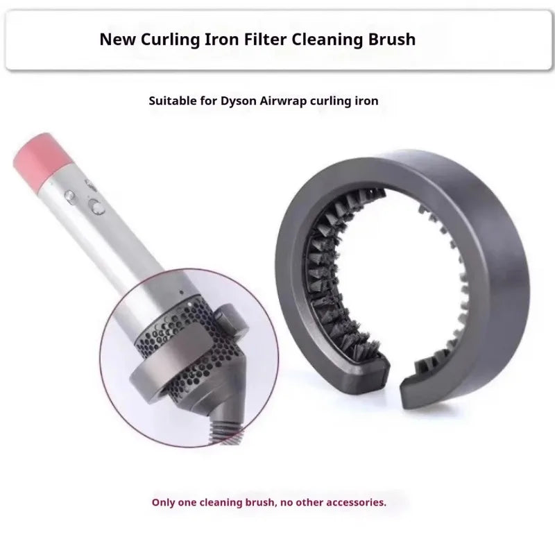 For Dyson Airwrap Filter Cleaning Brush HS01/05 Filter Cleaning Accessory Curling Wand Cleaning Brush ABS Material Brush