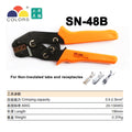 Crimping pliers tools SN-28B SN-48B SN-01C SN-2 SN-06WF SN-16WF pulg tube insuated terminals electric clamp Multi-tool