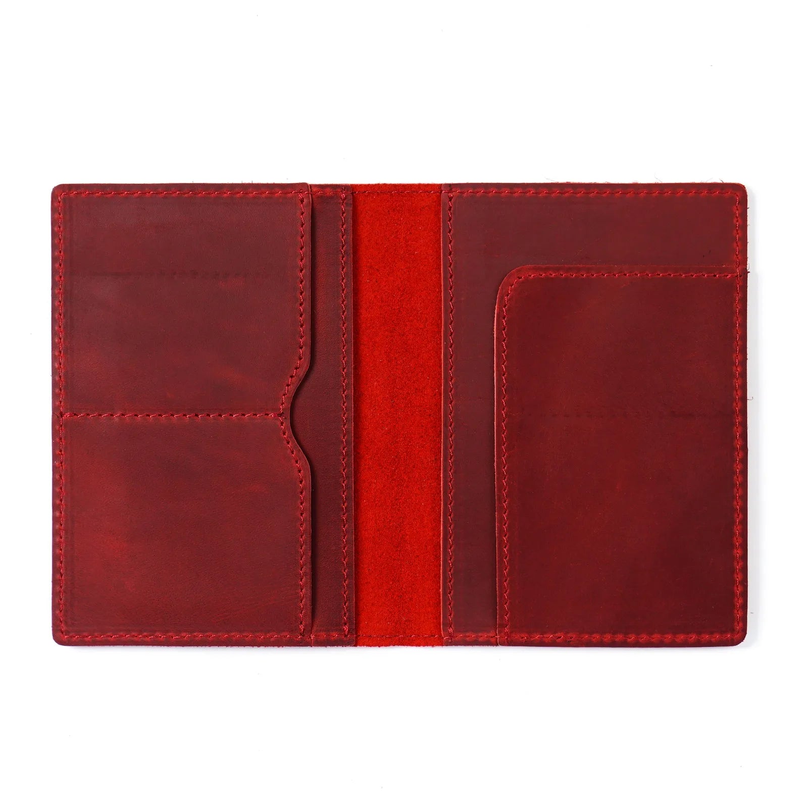 Vintage Leather Passport Cover Holder Multifunctional Travel Wallet Case Card Bag for Men's and Women's Travel Accessory
