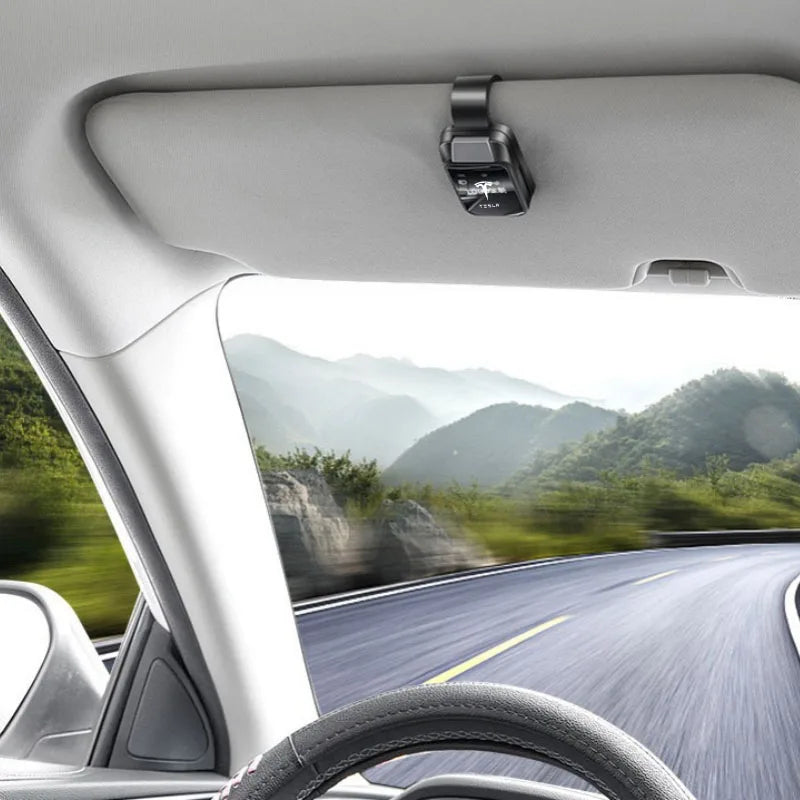 Car Interior Sun Visor Eyeglasses Holder Sunglasses Clip for Tesla Model 3 Model Y Model S Roadster Auto Accessories