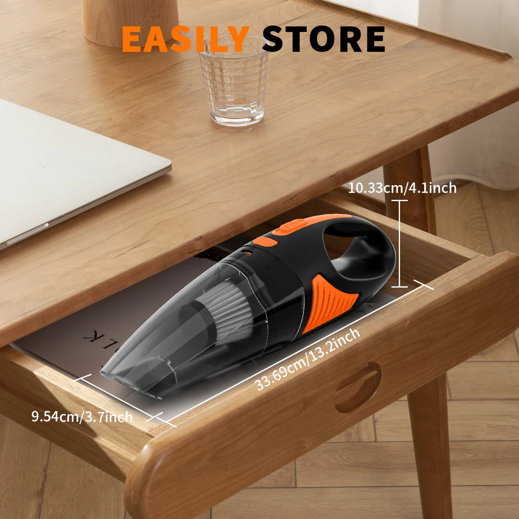 Rechargeable Cordless Wireless Handheld Portable Car Vacuum Cleaner Home and Car Dual Purpose Small Mini Handheld Vacuum Cleaner