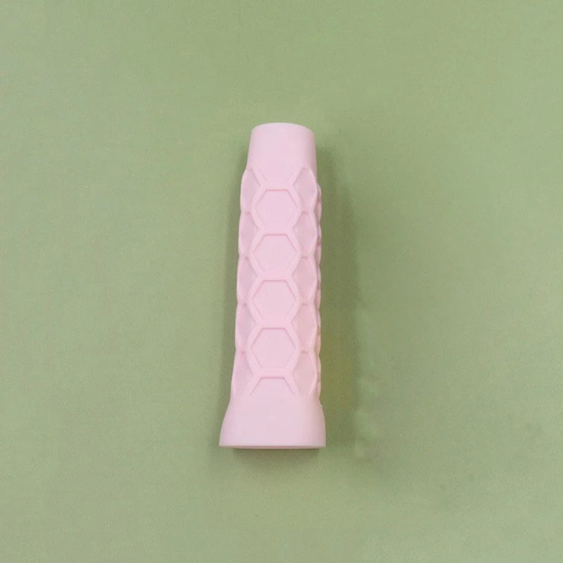 1pc Shock-absorbing Sleeve And Anti-slip Silicone Grip Reusable Silicone Racket Grip Sleeve For Tennis Rackets