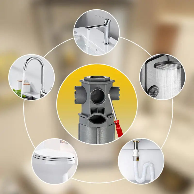Multifunctional Kitchen Wrench Bathroom Kitchen Disassembly  Installation Bubbler Disassembly and Installation Tool Wrench Set