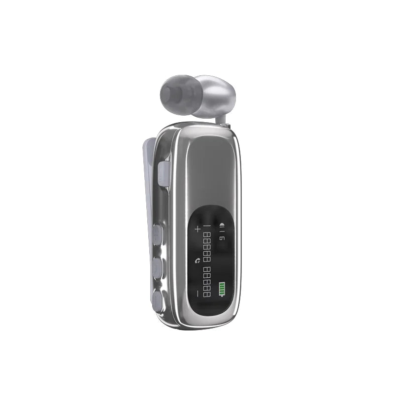 K75 Business Wired Bluetooth Earphones play for 20 hours, compatible with all Bluetooth devices, fast charging
