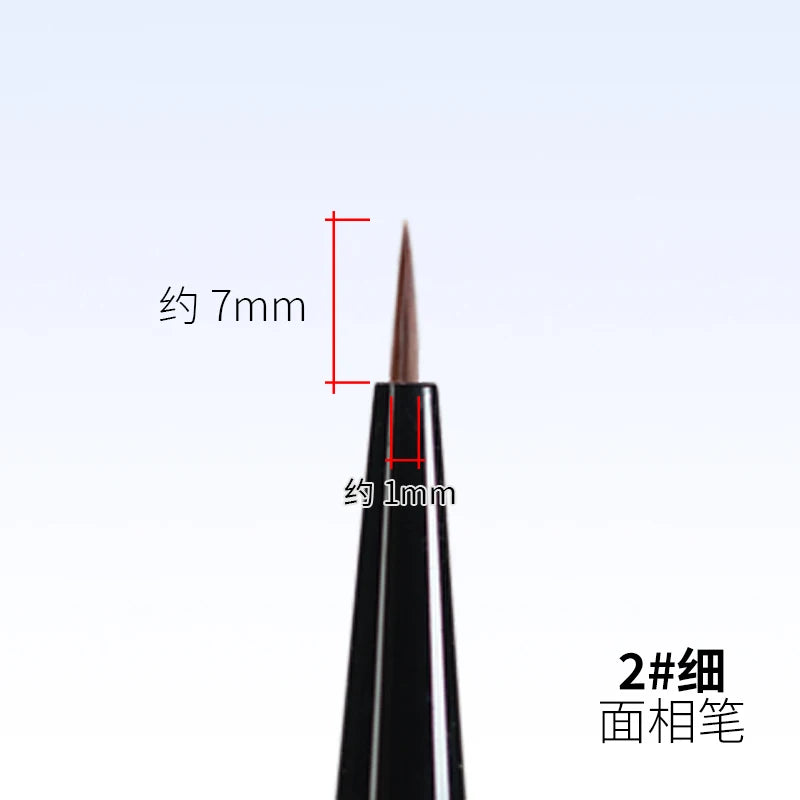 RAYSTUDIO Modeling Brushes Series Fine-point / Liner / Flat / Dry Brush Functional Tool for Model Panel Wash Building Hobby Tool