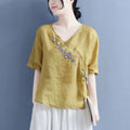 Plus Size Women's Summer Casual Fashion T-Shirt Loose Thin Office Lady New Arrival Trendy Comfortable Breathable