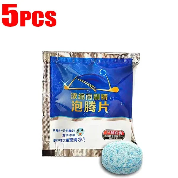 Solid Car Windshield Cleaner Effervescent Tablets Windscreen Window Glass Dust Wiper Car Cleaning Tool Car Accessories