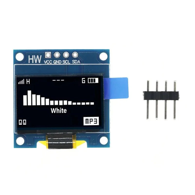 0.96 inch oled IIC Serial White OLED Display Module 128X64 I2C SSD1306 12864 LCD Screen Board GND VDD SCK SDA for Arduino
