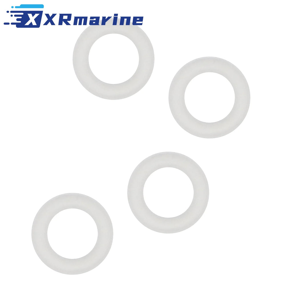 4 PCS Gearcase Lower Unit Drain Screw Gasket for Johnson Evinrude 311598 for OMC 3852105 Replaces Mallory 9-60408 Sierra 18-4248