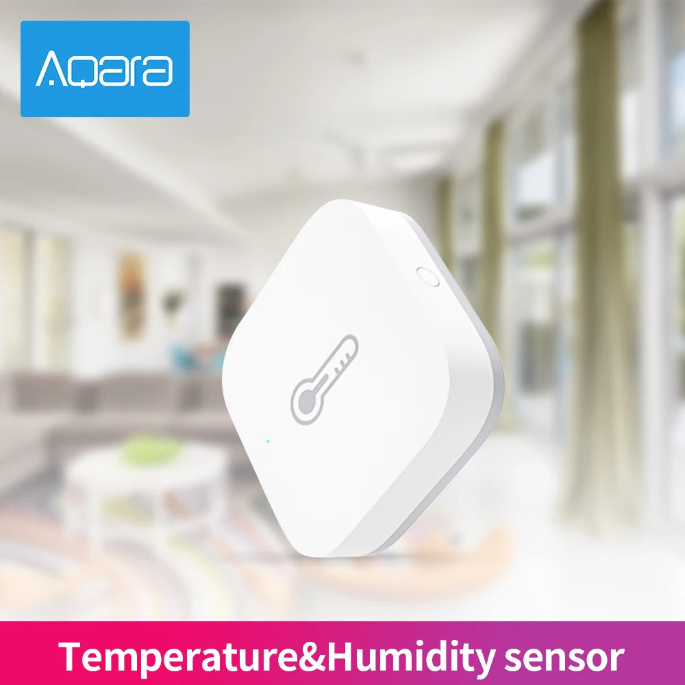 Aqara Window Door Temperature Humidity Human Body Motion Water Immersing ZigBee Vibration Sensor Switch Smart Home For HomeKit