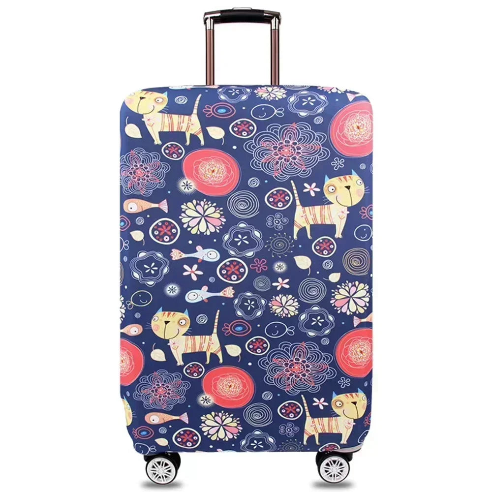 Suitable for 18-32 Inch Luggage Cover Elastic Fabric Luggage Protection Cover Luggage Dust Cover and More