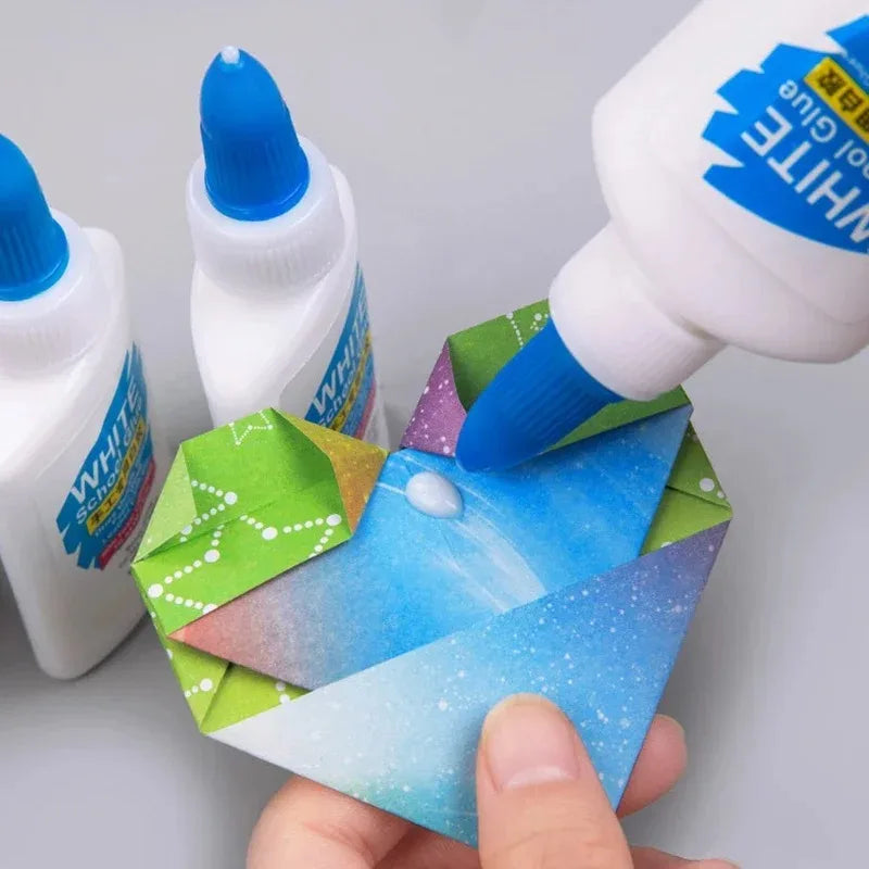 1PC Washable White Craft Glue Liquid Kindergarten Diy Wood Glue Sticker Super Strong Bond Paper Craft School Office Stationery