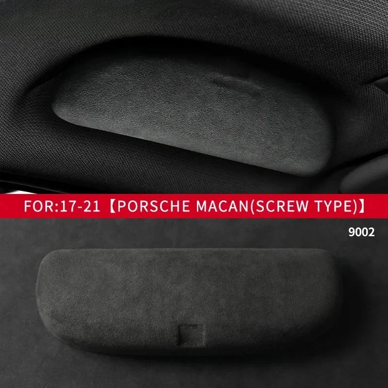 Car Interior Refitted Roof Handle Glasses Case Sunglasses Box Storage Organizer For Porsche Palamera Cayenne Macan