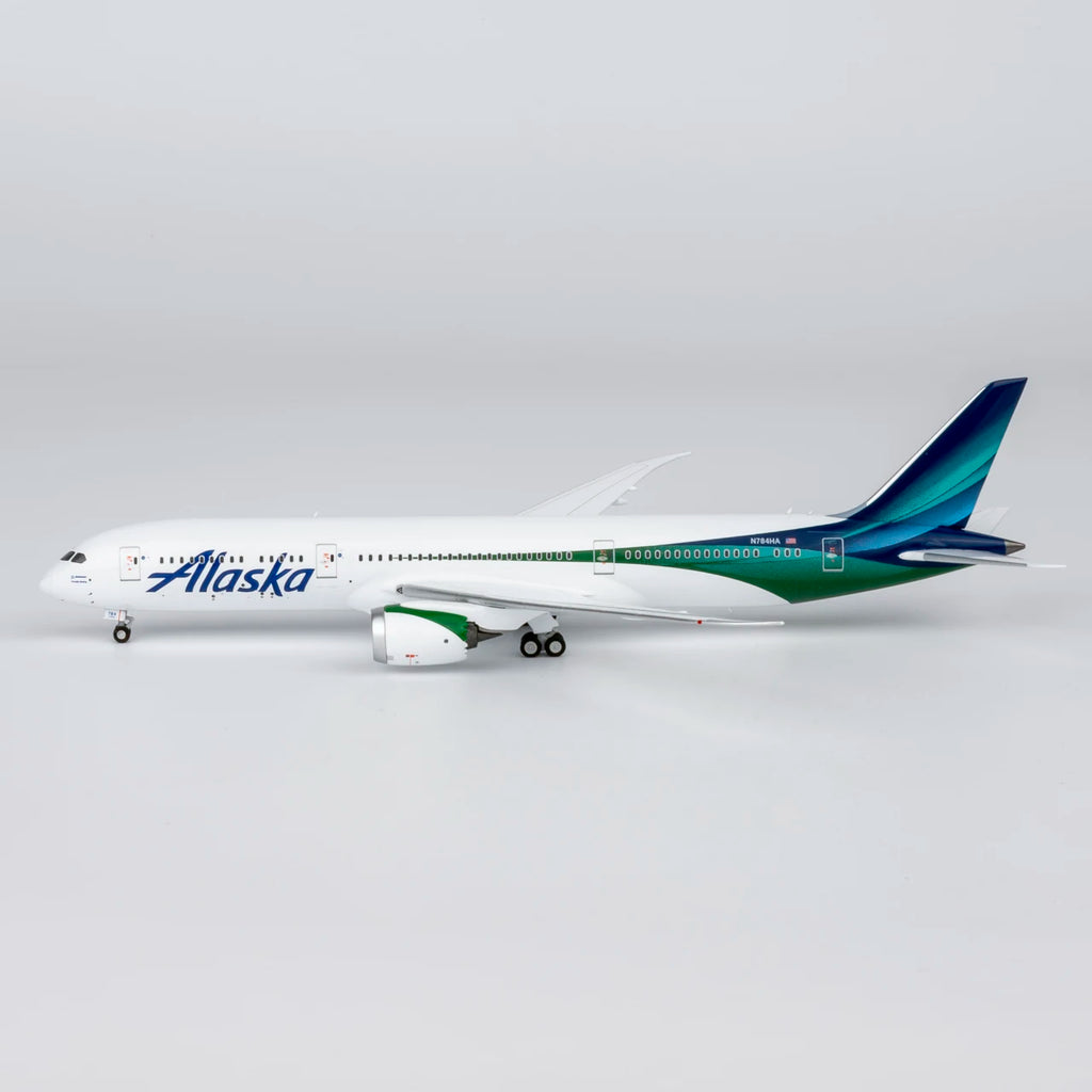 55162 Alloy Collectible Plane Gift NG Models 1:400 Alaska Airlines "Dreamliner"  Boeing B787-9 Diecast Aircraft Jet Model N784HA
