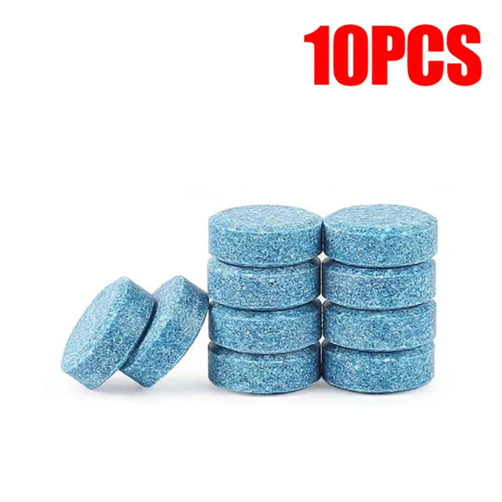 New Solid Cleaner Car Windscreen Cleaner Effervescent Tablet Auto Wiper Glass Solid Cleaning Concentrated Tablets Detergent 2024