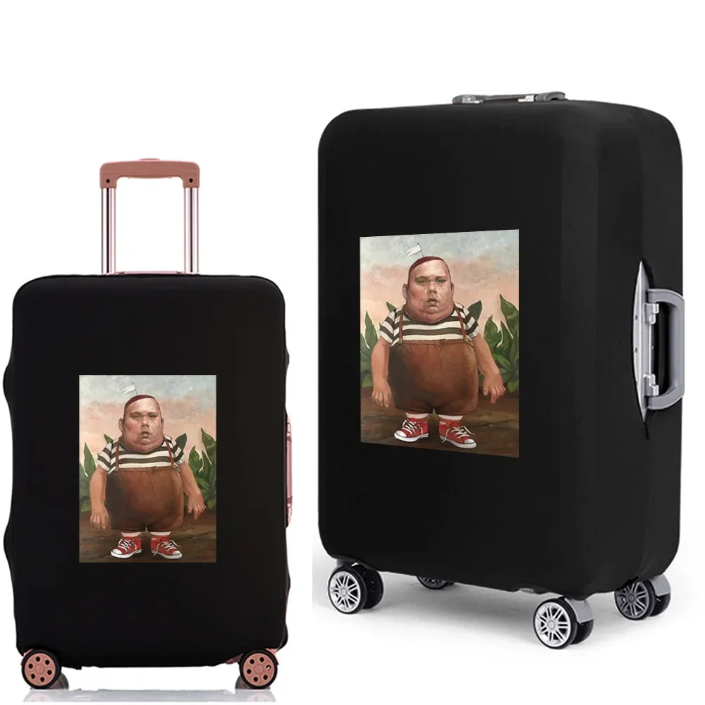 Luggage Case Suitcase Protective Cover 2022 New Funny Pattern Travel Elastic Luggage dust-proof Cover Apply 18-28 Suitcase