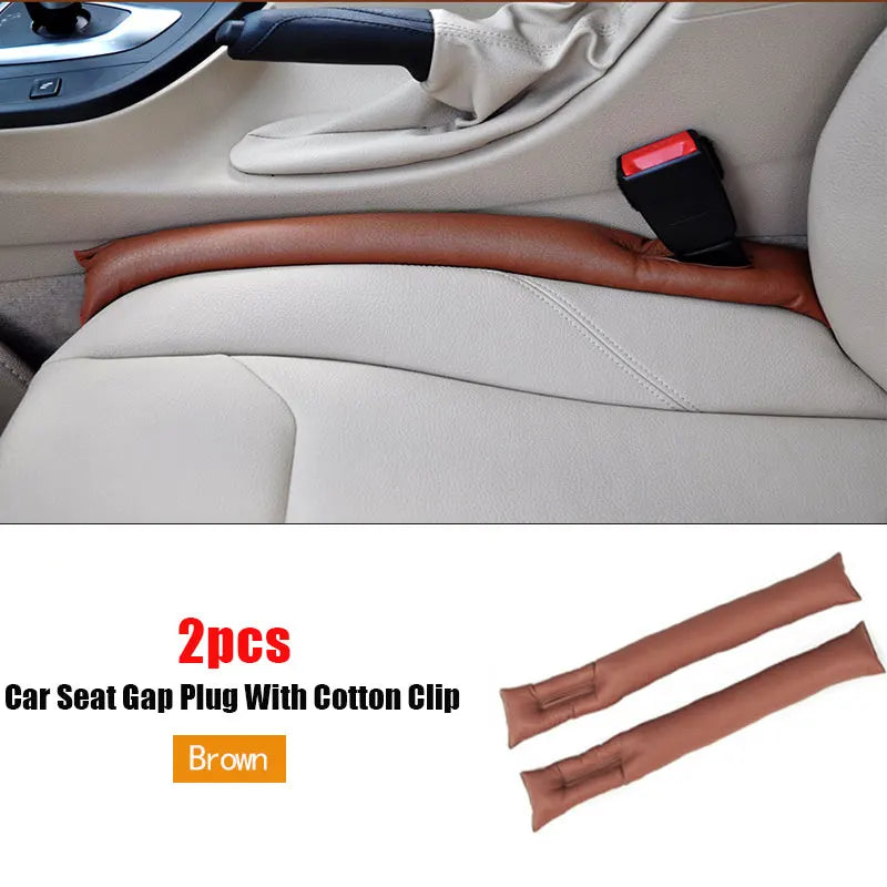 General Motors Seat Gap Plug Leak-Proof Plug Leather Filler Soft Car Styling Car Accessories Interior Travel Baby Car Seat