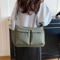 Spring and summer canvas bag women's new hot selling women's bag Youjia high-end sense one-shoulder crossbody bag light luxury n