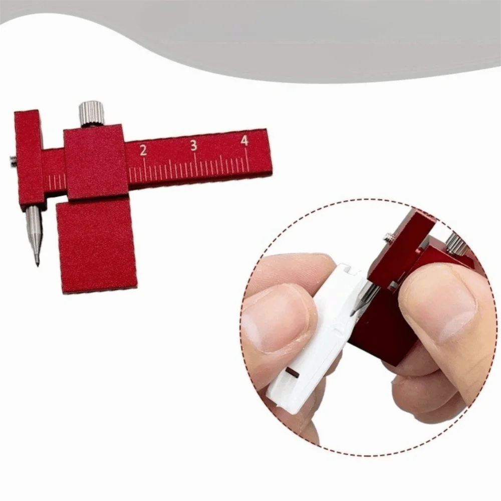 Precision Practical Model Marking Ruler Equidistant Positioning Equidistant Scribing Tool Parallel Auxiliary Parallel LineMarker