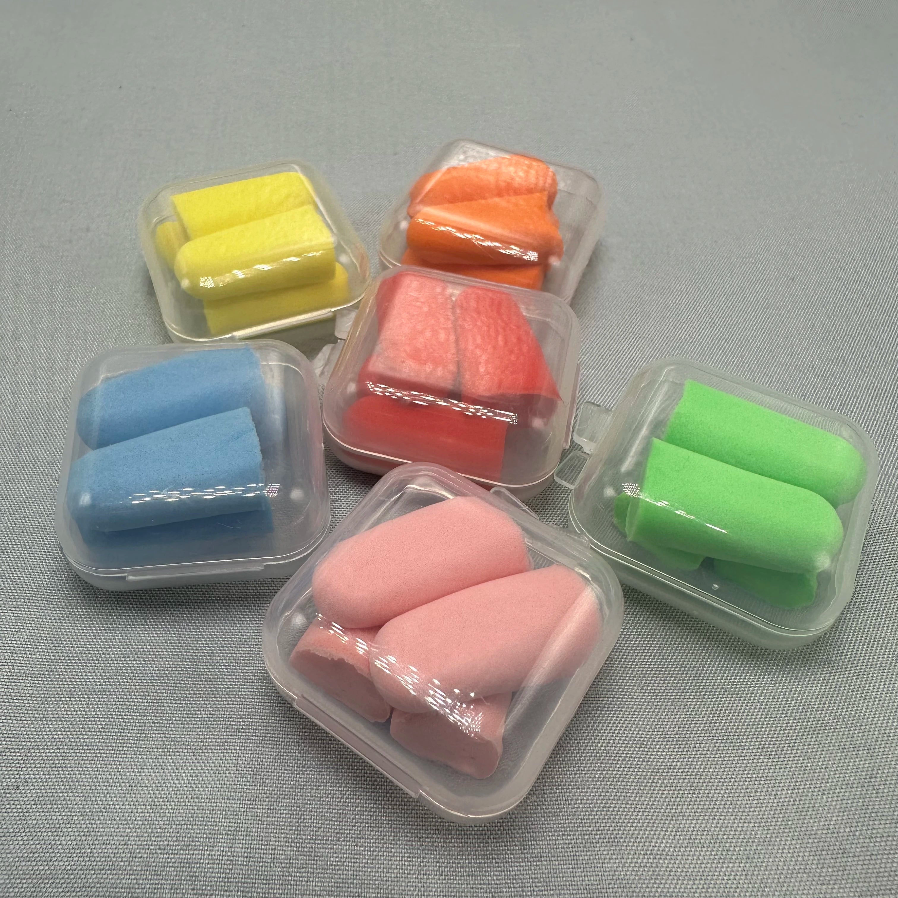 Ear Protection Comfort Soft Foam Ear Plugs Tapered Travel Sleep Noise Reduction Prevention Earplugs Sound Insulation