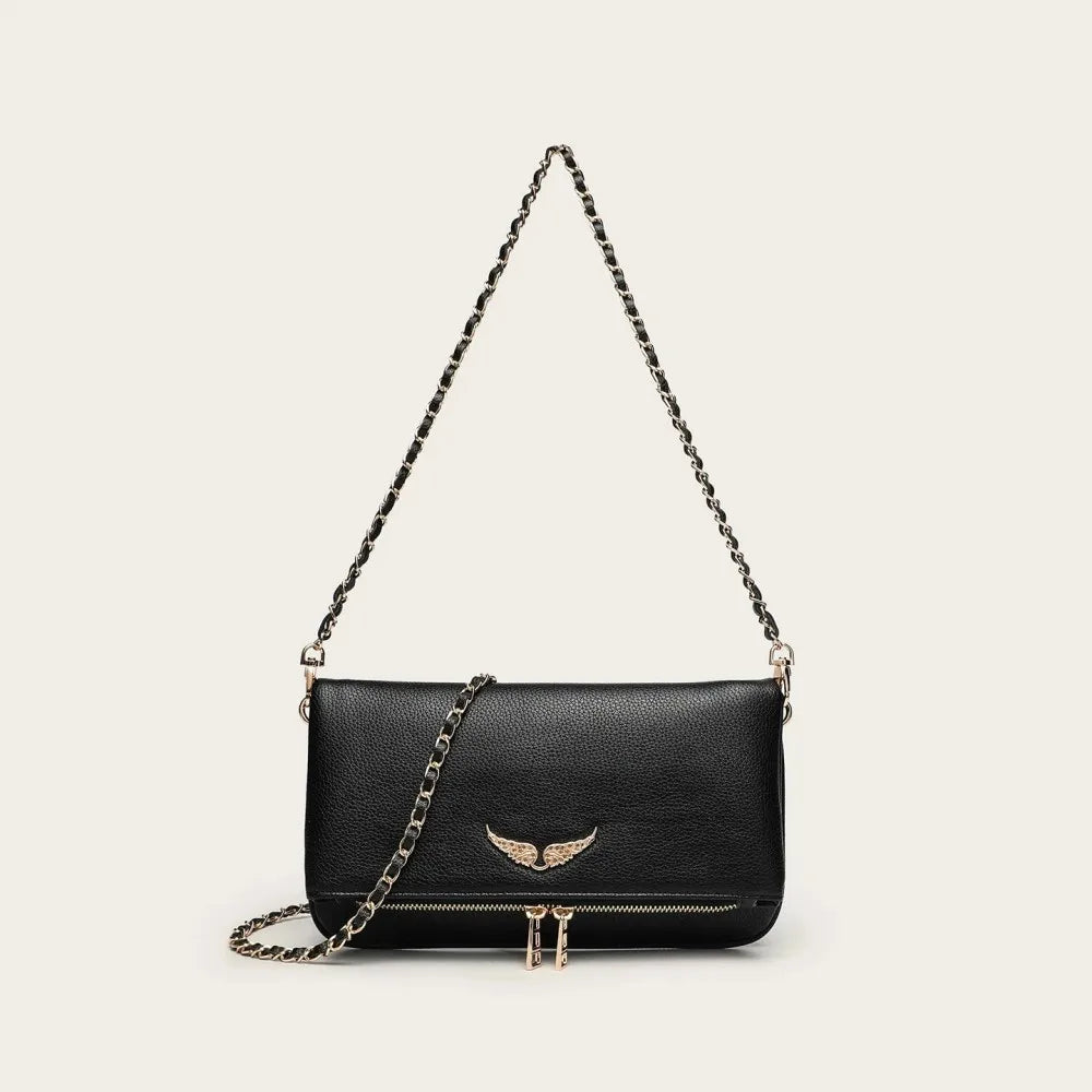 Wing Mini Square Bag for Women, 2026 Fashion Underarm Shoulder & Crossbody Bag, Cute Small Purse, Versatile Chic Handbag