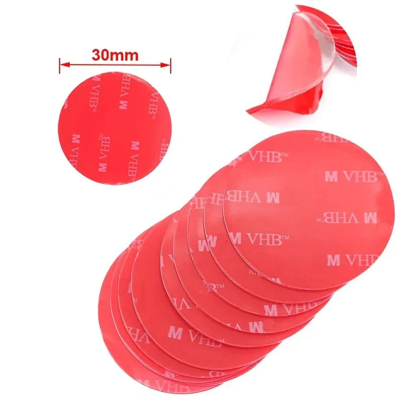 10pcs VHB Transparent Strong Double-sided Adhesive Fixed Ultra-thin Traceless High Temperature Resistant Car Etc Adhesive Sheet