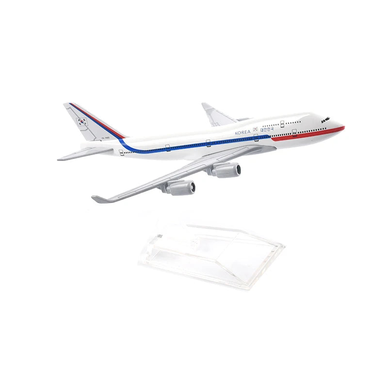 JASON TUTU 16cm Asiana Airlines Airbus A380 Plane Airplane Model Aircraft Model Diecast Metal 1/400 Scale Planes