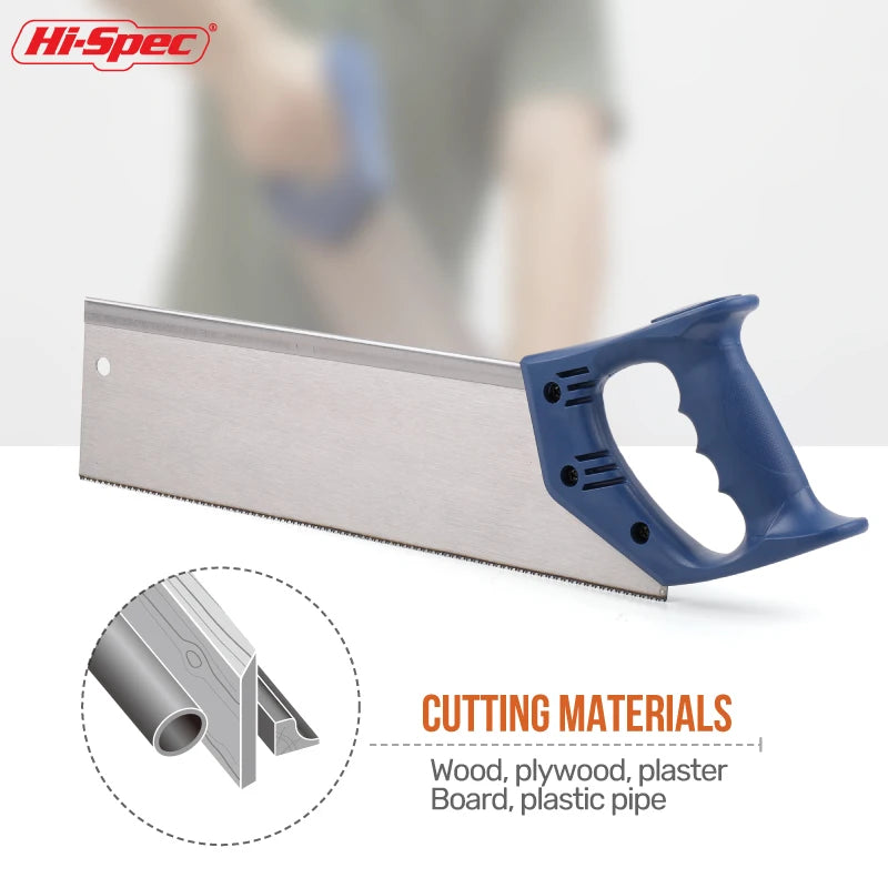 Hi-Spec 360mm 14" 65MM Pruning Saw Steel Blade Folding Hand Saw Collapsible Sharp For Woodwork/ DIY / Household Cutting Tools