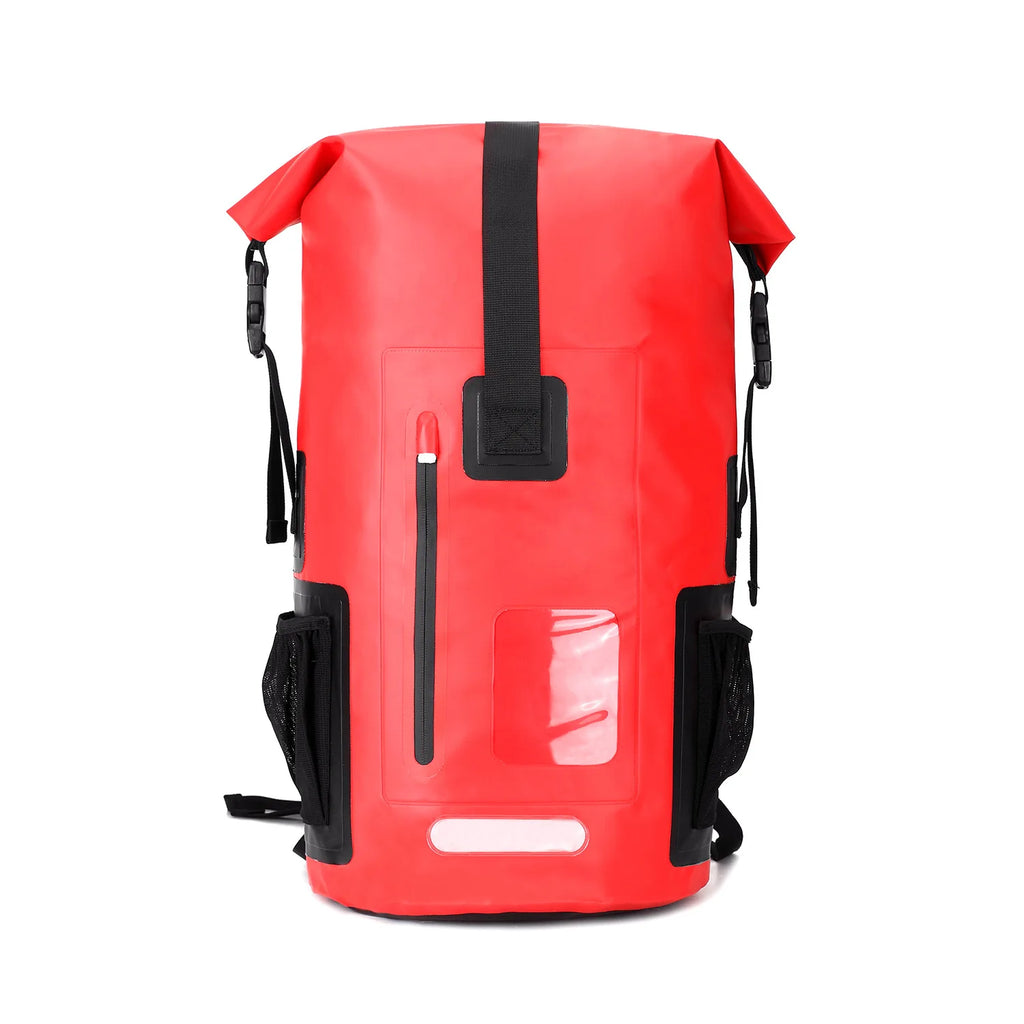 35L Waterproof Rolltop Dry Bag Outdoor Mountaineering Kayak Camping Backpack Trekking River Water Sports Adventure Gear
