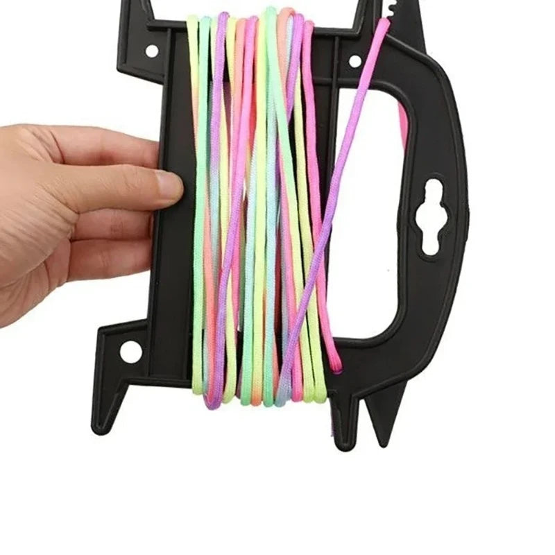 Camping Fishing Rope Winding And Storage Tool Line Winding Disk Rope Winder Cord Ladder Spool Line Organizer Tent Guy line Tool